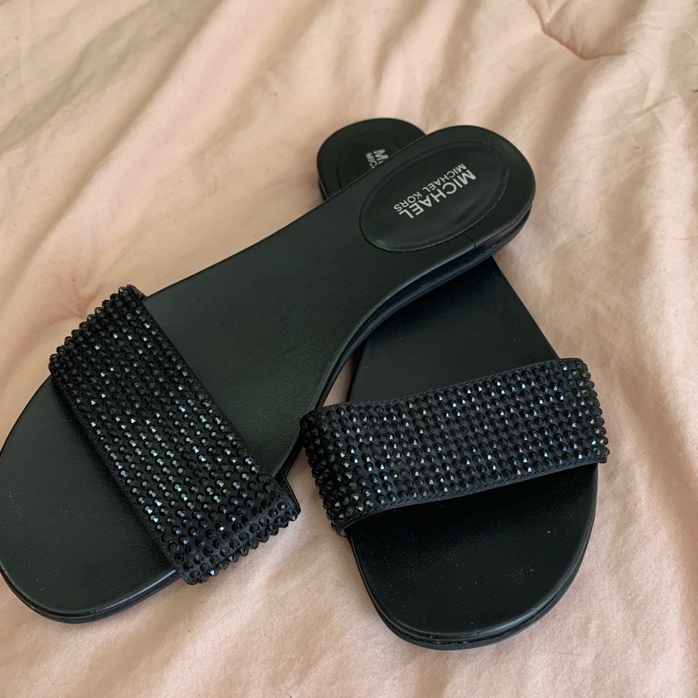 Michael Kors stylish flat slides